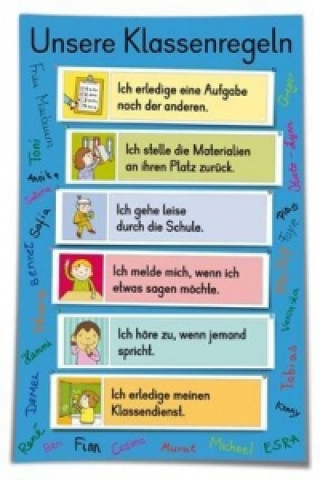 Tiskovina Unsere Klassenregeln 