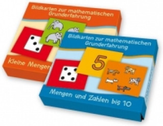 Játék Bildkarten zur mathematischen Grunderfahrung: PAKET Mengen Anja Boretzki