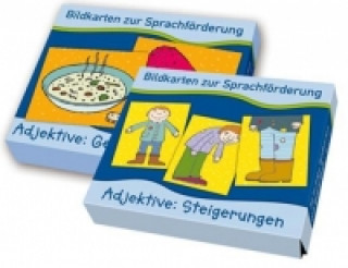 Gra/Zabawka Bildkarten zur Sprachförderung: PAKET Adjektive Anja Boretzki