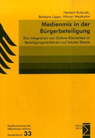 Kniha Medienmix in der Bürgerbeteiligung Herbert Kubicek