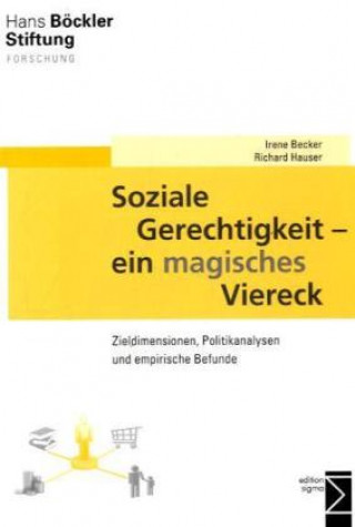 Książka Soziale Gerechtigkeit - ein magisches Viereck Irene Becker