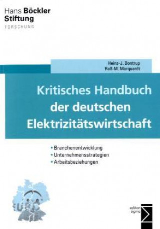 Książka Kritisches Handbuch der deutschen Elektrizitätswirtschaft Heinz J. Bontrup