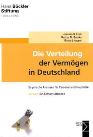 Kniha Frick, J: Verteilung der Vermögen in Deutschland Joachim R. Frick