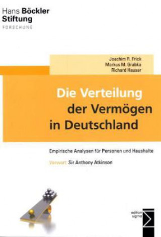 Knjiga Frick, J: Verteilung der Vermögen in Deutschland Joachim R. Frick