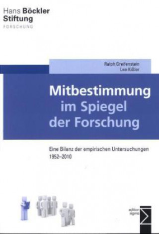 Carte Mitbestimmung im Spiegel der Forschung Ralph Greifenstein