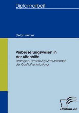Kniha Verbesserungswesen in der Altenhilfe Stefan Werner