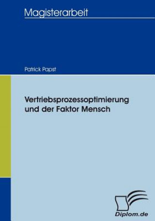 Kniha Vertriebsprozessoptimierung und der Faktor Mensch Patrick Papst