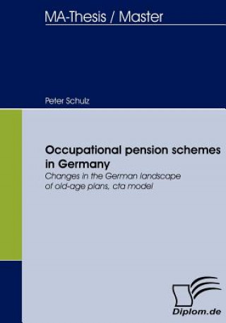 Kniha Occupational pension schemes in Germany Peter Schulz