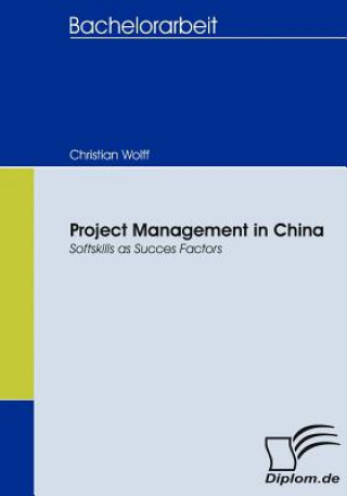 Kniha Project Management in China Christian Wolff