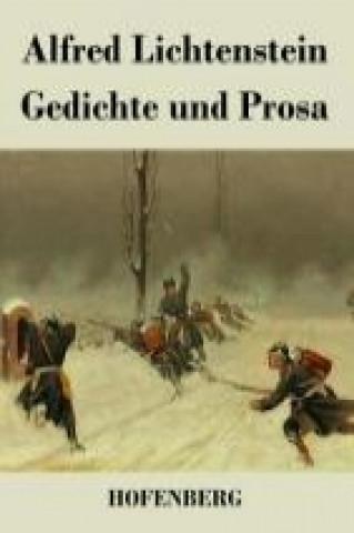 Книга Gedichte und Prosa Alfred Lichtenstein
