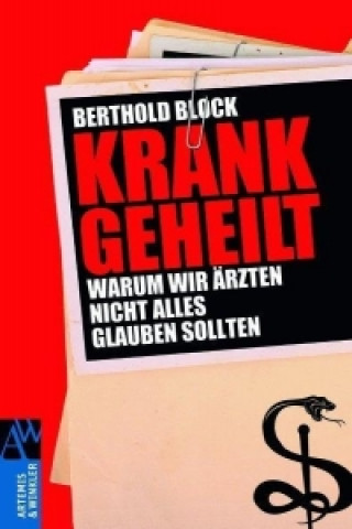 Kniha Krankgeheilt Berthold Block