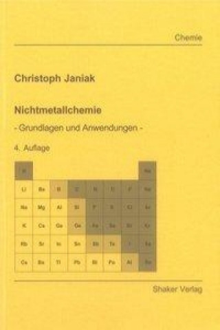 Könyv Nichtmetallchemie Christoph Janiak