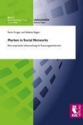 Kniha Marken in Social Networks Kevin Krüger