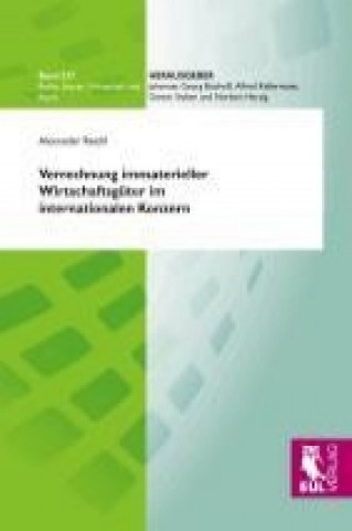 Carte Verrechnung immaterieller Wirtschaftsgüter im internationalen Konzern Alexander Reichl