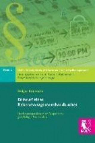 Książka Entwurf eines Krisenmanagementhandbuches Holger Könnecke