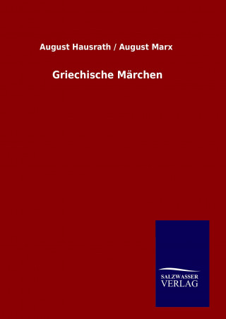 Kniha Griechische Märchen August Hausrath