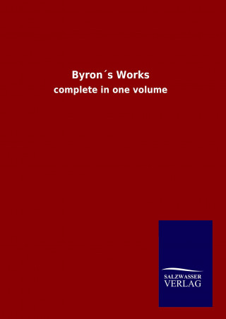 Kniha Byron's Works Byron