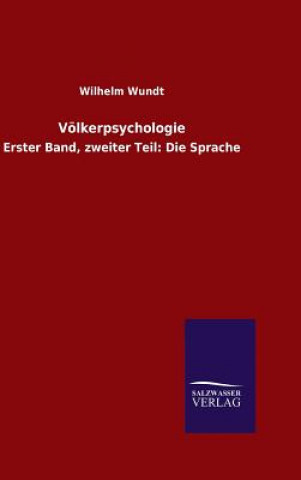 Книга Voelkerpsychologie Wilhelm Wundt