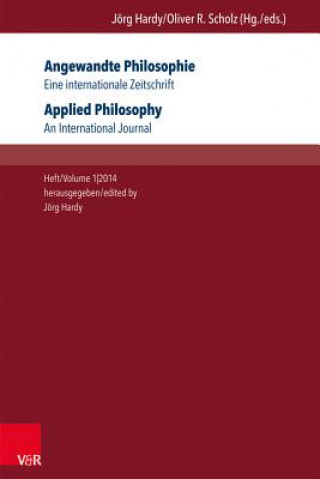 Buch Angewandte Philosophie. Eine internationale Zeitschrift / Applied Philosophy. An International Journal Jörg Hardy