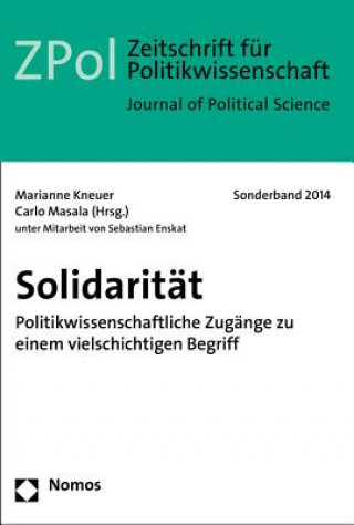 Kniha Solidarität Marianne Kneuer
