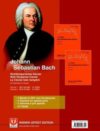 Книга Das Wohltemperierte Klavier / 2Bde. Johann Sebastian Bach