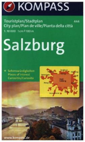 Materiale tipărite Salzburg 1 : 10 000 Kompass-Karten Gmbh