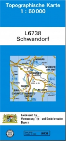 Pubblicazioni cartacee Schwandorf 1 : 50 000 