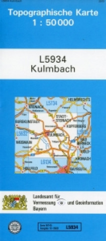 Materiale tipărite Kulmbach 1 : 50 000 
