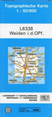 Materiale tipărite Weiden in der Oberpfalz 1 : 50 000 