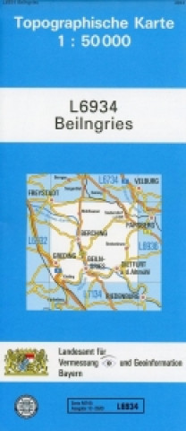 Materiale tipărite Beilngries 1 : 50 000. Normalausgabe 
