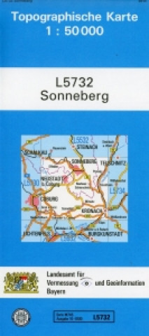 Tiskovina Sonneberg 1 : 50 000 (L5732) 