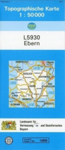 Nyomtatványok Ebern 1 : 50 000 