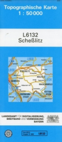 Nyomtatványok Scheßlitz 1 : 50 000 (L6132) 