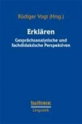 Kniha Erklären Rüdiger Vogt