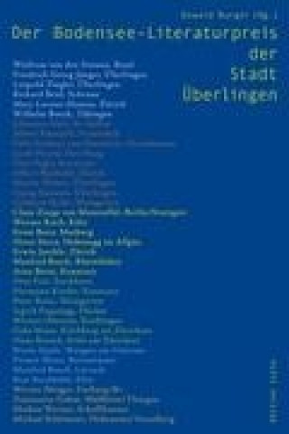 Könyv Der Bodenseeliteraturpreis der Stadt Überlingen Oswald Burger