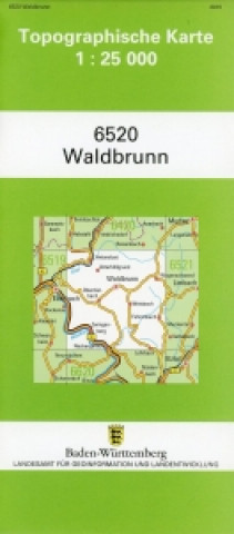 Tiskovina Waldbrunn 1 : 25 000 
