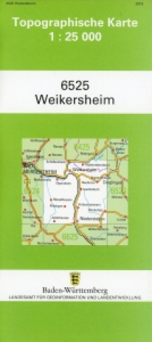 Materiale tipărite Weikersheim 1 : 25 000 