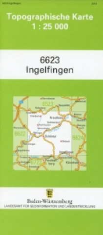 Printed items Ingelfingen 1 : 25 000 