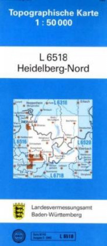 Tiskovina Heidelberg Nord 1 : 50 000 