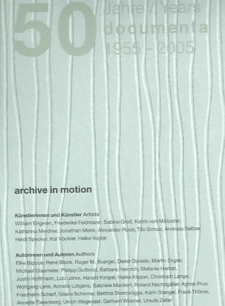 Buch 50 Jahre / 50 Years Documenta 1955-2005 Michael Glasmeier