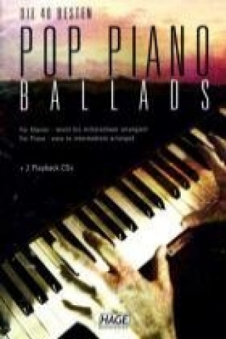 Kniha Pop Piano Ballads. Die 40 besten und bekanntesten Pop Balladen der letzten Jahrzehnte Helmut Hage