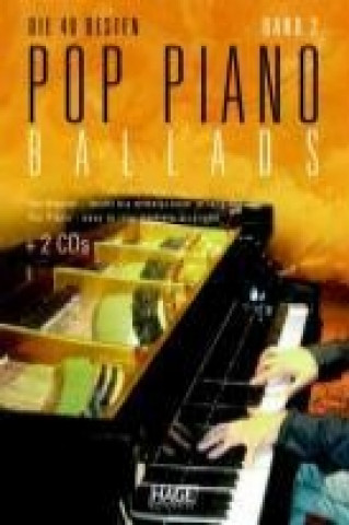 Kniha Pop Piano Ballads 2 Helmut Hage