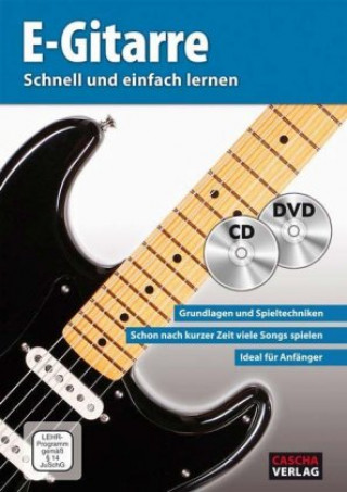 Kniha E-Gitarrenschule/mit QR-Code 