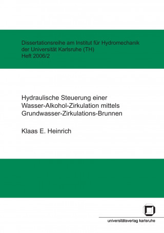 Carte Hydraulische Steuerung einer Wasser-Alkohol-Zirkulation mittels Grundwasser-Zirkulations-Brunnen Klaas E. Heinrich