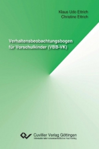 Kniha Verhaltensbeobachtungsbogen für Vorschulkinder (VBB-VK) Christine Ettrich