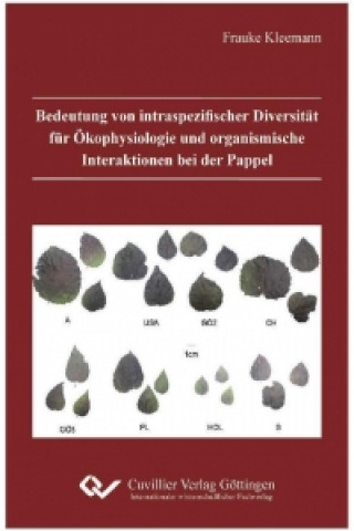 Kniha Bedeutung von intraspezifischer Diversität für Ökophysiologie und organismische Interaktionen bei der Pappel Frauke Kleemann