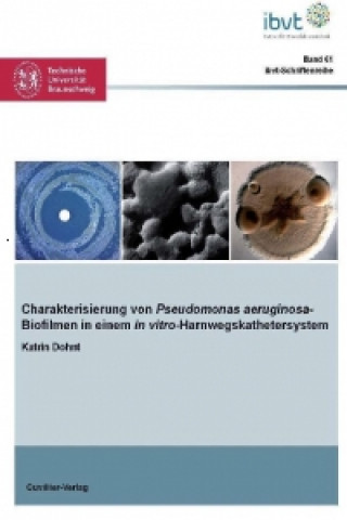 Carte Charakterisierung von Pseudomonas aeruginosa-Biofilmen in einem in vitro-Harnwegskathetersystem Katrin Dohnt
