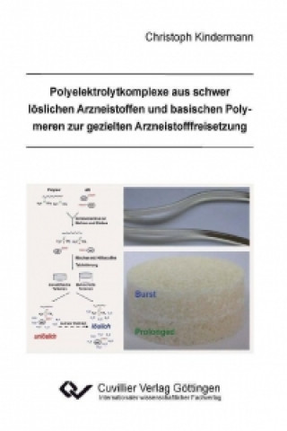 Knjiga Polyelektrolytkomplexe aus schwer löslichen Arzneistoffen und basischen Polymeren zur gezielten Arzneistofffreisetzung Christoph Kindermann