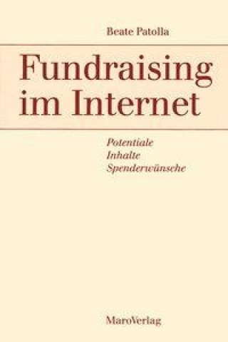 Buch Fundraising im Internet Beate Patolla