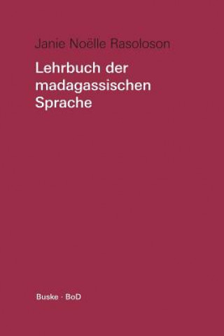 Libro Lehrbuch Der Madagassischen Sprache Janie Noelle Rasoloson